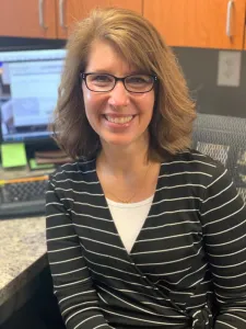 Gina, office manager